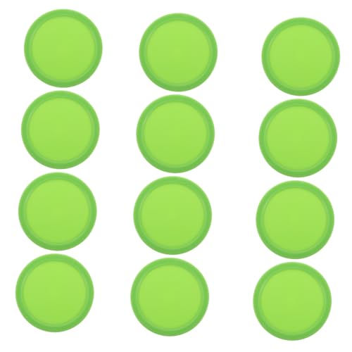 Happyyami 12Pcs Hockeytisch Zubehör Air Hockey Tisch Eishockey Pucks Hockey Tischspiel Air Hockey Pucks Mini Air Hockey Ersatz Runde Pucks Air Puck Hockey Green Plastik Happyyami 12Pcs Hockeytisch Zubehör Air Hockey Tisch Eishockey Pucks Hockey Tischspiel Air Hockey Pucks Mini Air Hockey Ersatz Runde Pucks Air Puck Hockey Green Plastik von Happyyami