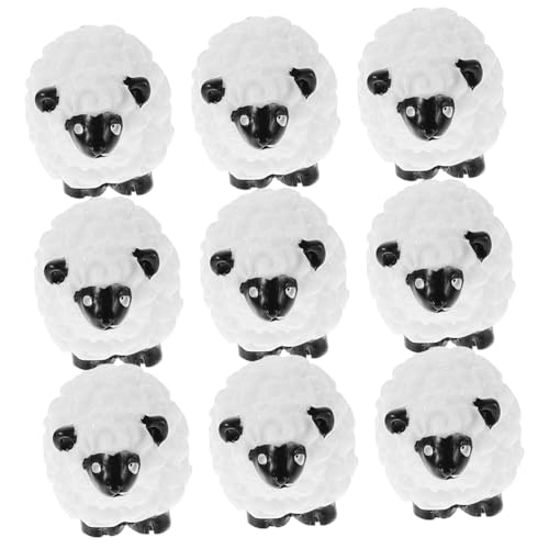 Happyyami 12stücke Mini Schaf Figuren Niedliche Tierornamente Aus Harz Für Puppenhaus Garten Tischdekoration Kreative Miniaturspielzeuge Für -projekte Happyyami 12stücke Mini Schaf Figuren Niedliche Tierornamente Aus Harz Für Puppenhaus Garten Tischdekoration Kreative Miniaturspielzeuge Für -projekte von Happyyami