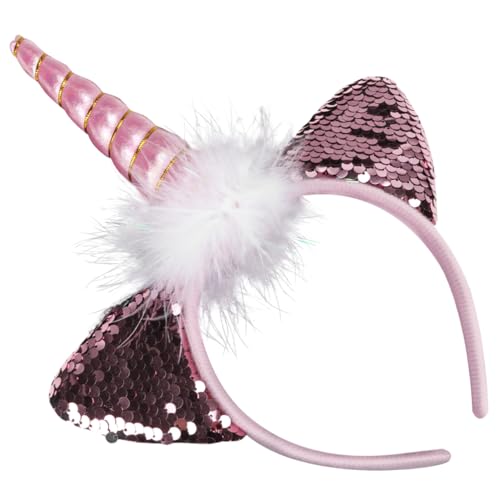 Happyyami Leuchtendes Haarband für Kinder Einhorn Design Party Kopfschmuck Geeignet für Halloween und Karneval Angenehmes Tragegefühl Happyyami Leuchtendes Haarband für Kinder Einhorn Design Party Kopfschmuck Geeignet für Halloween und Karneval Angenehmes Tragegefühl von Happyyami