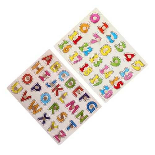 Happyyami 2 Satz Vorschulspielzeug Kleinkind -rätsel Zahlenblock ABC-Puzzle Puzzle Formen Vorschulrätsel Steckpuzzles Für Kleinkinder Zahlenspielzeug Für Kleinkinder Montessori-rätsel Holz Happyyami 2 Satz Vorschulspielzeug Kleinkind -rätsel Zahlenblock ABC-Puzzle Puzzle Formen Vorschulrätsel Steckpuzzles Für Kleinkinder Zahlenspielzeug Für Kleinkinder Montessori-rätsel Holz von Happyyami