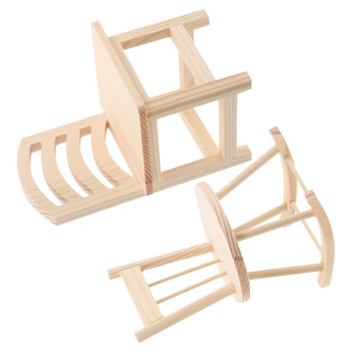 Happyyami 2 Stück Mini-schaukelstuhl Aus Holz Für Kinder, DIY-kit, Kleiner Stuhl Für Puppenhaus-Dekoration, Miniaturstuhl, Puppenhaus-Stuhl-Modell Happyyami 2 Stück Mini-schaukelstuhl Aus Holz Für Kinder, DIY-kit, Kleiner Stuhl Für Puppenhaus-Dekoration, Miniaturstuhl, Puppenhaus-Stuhl-Modell von Happyyami