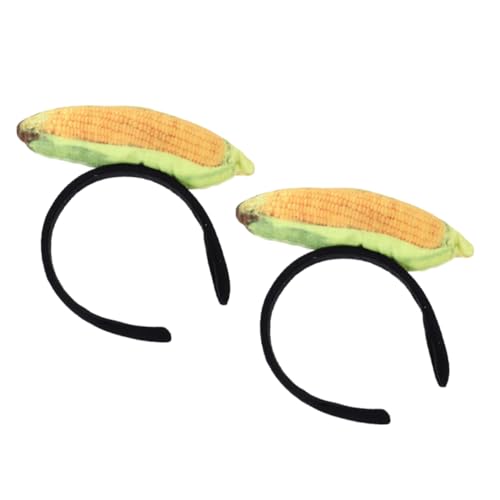 Happyyami 2 Stück Niedliche Mais Kopfband für Damen Plüsch Haarreif für Cosplay und Halloween Lustige Kostüm Accessoires für Partys und Feiern Happyyami 2 Stück Niedliche Mais Kopfband für Damen Plüsch Haarreif für Cosplay und Halloween Lustige Kostüm Accessoires für Partys und Feiern von Happyyami