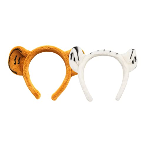Happyyami 2 Stück Tiger Ohren Haarreif Lustige Cosplay Haarbänder für Partys Maskeraden und Festlichkeiten Atmungsaktiv und Bequem für Hochzeiten und Festivals Happyyami 2 Stück Tiger Ohren Haarreif Lustige Cosplay Haarbänder für Partys Maskeraden und Festlichkeiten Atmungsaktiv und Bequem für Hochzeiten und Festivals von Happyyami