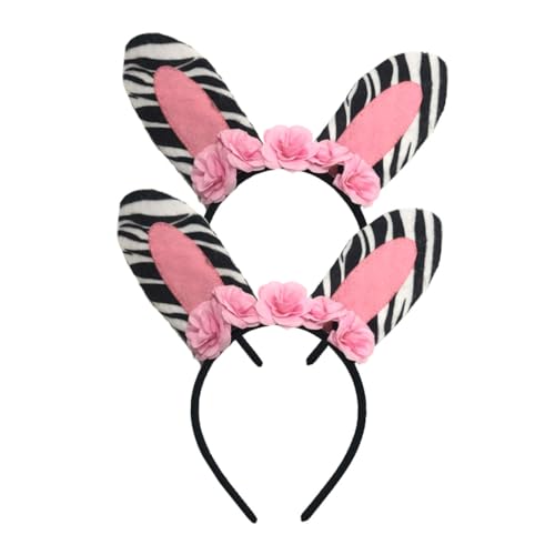 Happyyami 2 Stück Zebra Haarreif Adorable Girl Kopfschmuck für Partys und Festivals Langlebiges Headdress für Kostüme und Familienfeiern Happyyami 2 Stück Zebra Haarreif Adorable Girl Kopfschmuck für Partys und Festivals Langlebiges Headdress für Kostüme und Familienfeiern von Happyyami