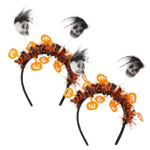 Happyyami 2-teiliges -Kostüm-Stirnband: Halloween-Haar-Accessoire, Cosplay-Party-Motto-Kopfbedeckung, Festival-Kopfbedeckung, Verkleidungsdekorationen für Karneval von Happyyami