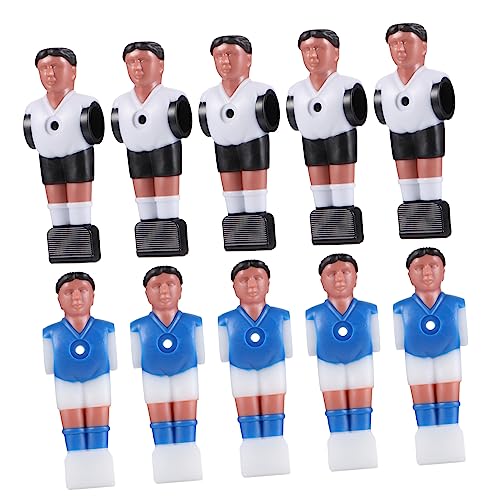 Happyyami 20 STK Zubehör Für Fußballmaschinen Kickertisch Tischfußball Männer Wokständer Für Gasherd Figur Eines Fußballspielers Tischkicker Männer Turnier Ersatzteile Puppe Harz Spielzeug von Happyyami