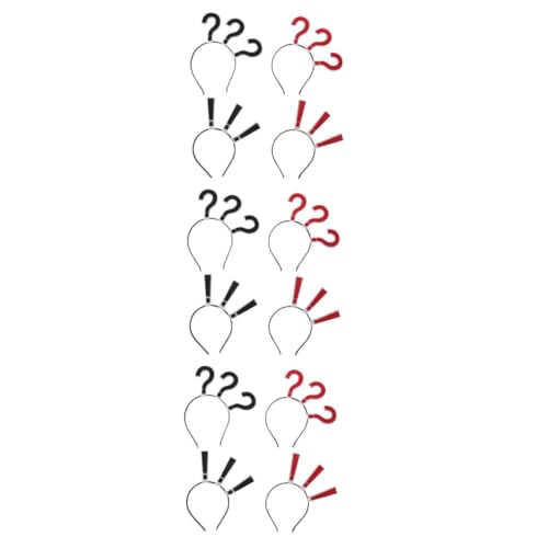 Happyyami 3 Teiliges Fragezeichen Stirnband Kostüm Haarband Partyhut Fragezeichen Aufkleber Dreifaches Fragezeichen Haarband Lustige Kopfbedeckungen Fragezeichen Haar Accessoires Happyyami 3 Teiliges Fragezeichen Stirnband Kostüm Haarband Partyhut Fragezeichen Aufkleber Dreifaches Fragezeichen Haarband Lustige Kopfbedeckungen Fragezeichen Haar Accessoires von Happyyami
