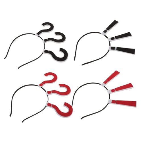 Happyyami 4 Stück Fragezeichen Stirnband Fragezeichen Aufkleber Neuartiger Haarreifen Kostümgeschenke Party Haarreifen Party Zubehör Für Teenager Mädchen Lustiges Foto Stirnband Happyyami 4 Stück Fragezeichen Stirnband Fragezeichen Aufkleber Neuartiger Haarreifen Kostümgeschenke Party Haarreifen Party Zubehör Für Teenager Mädchen Lustiges Foto Stirnband von Happyyami