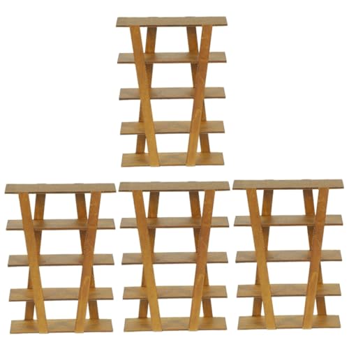 Happyyami 4 Stück Mini-Holzmöbel Storage Shelves Storage Shelf verkleidung stylingbã¼rsten House Decoration dekorative Miniaturmöbel Landschaftsgestaltung von Miniaturmöbeln Happyyami 4 Stück Mini-Holzmöbel Storage Shelves Storage Shelf verkleidung stylingbã¼rsten House Decoration dekorative Miniaturmöbel Landschaftsgestaltung von Miniaturmöbeln von Happyyami
