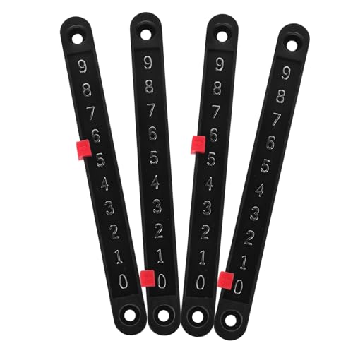 Happyyami 4Pcs Tabletop Soccer Game Set Score Zähler Ideal Für Fußballparty Liefert Interaktive Tischspiele Ersatzteile Teile Mittelstücke von Happyyami