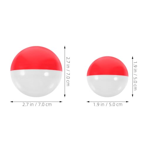 Happyyami 50 Stück Kleine Plastikkugeln zum Befüllen Weihnachtskugeln 50mm 70mm Tombola Bälle Plastikkugeln zum Basteln Durchsichtige Kugeln zum Befüllen für Befüllbare Weihnachtskugeln von Happyyami