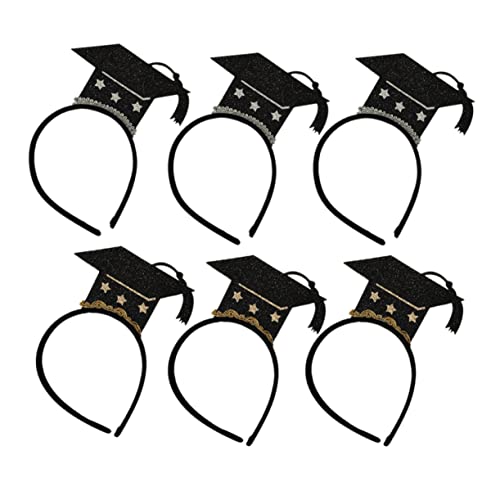 Happyyami 6 Stück Doktorhut Stirnband Abschlusskappe Stirnband Mini Arzthut Haarreifen Dekorationen Abschlusshut Haarband Abschluss Kopfschmuck Mädchen 2020 Abschlussfeier Happyyami 6 Stück Doktorhut Stirnband Abschlusskappe Stirnband Mini Arzthut Haarreifen Dekorationen Abschlusshut Haarband Abschluss Kopfschmuck Mädchen 2020 Abschlussfeier von Happyyami