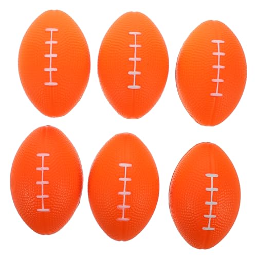 Happyyami 6 Stück Fußball Schaumstoff-Fußball Fußball Ball Fußball-Sinnesspielzeug Mini -Bälle Gefälligkeiten für Sportpartys Kleinkind fußball Polyurethan Orange Happyyami 6 Stück Fußball Schaumstoff-Fußball Fußball Ball Fußball-Sinnesspielzeug Mini -Bälle Gefälligkeiten für Sportpartys Kleinkind fußball Polyurethan Orange von Happyyami