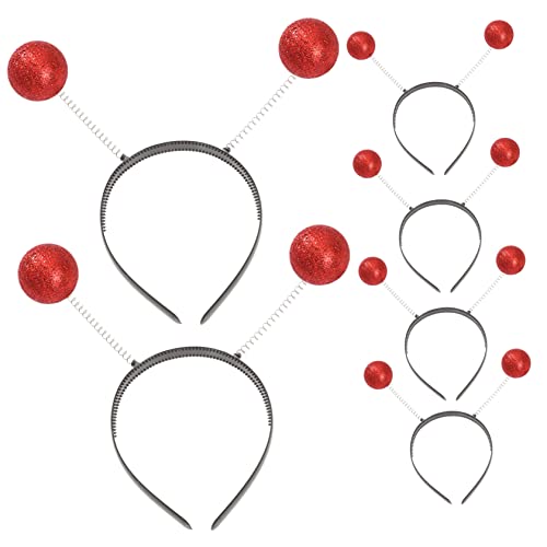 Happyyami 6 Stück Glitzer Haarbänder Federleichte Frühlingshaarbänder für Partys und Kostüme für Erwachsene eine Lebhafte von Happyyami