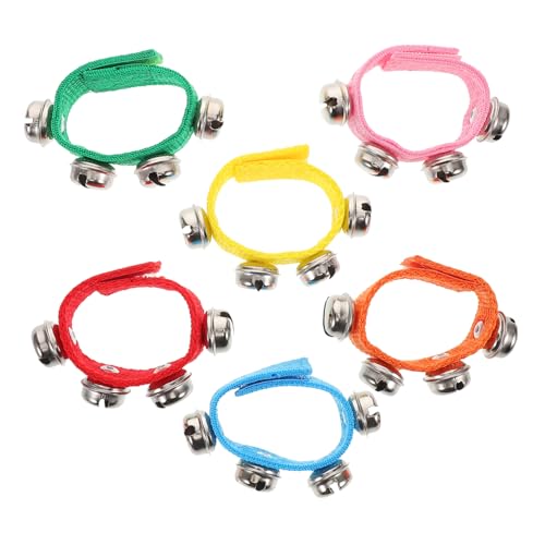 Happyyami 6 Stück Kleine Handgelenkglocken Für Spielzeugband Handgelenkglocken Kleinkindglocken Musikhandglocken Handglocken Für Kleine Handglocken Musikglocken Für Happyyami 6 Stück Kleine Handgelenkglocken Für Spielzeugband Handgelenkglocken Kleinkindglocken Musikhandglocken Handglocken Für Kleine Handglocken Musikglocken Für von Happyyami