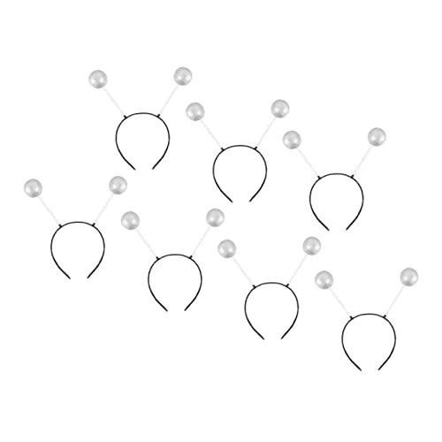 Happyyami 7Stücke Teiliges Haarband mit Schimmernden Kugeln Silbernes Kopfschmuck für Party Karneval und Festivals Leicht und Bequem zu Tragen Happyyami 7Stücke Teiliges Haarband mit Schimmernden Kugeln Silbernes Kopfschmuck für Party Karneval und Festivals Leicht und Bequem zu Tragen von Happyyami