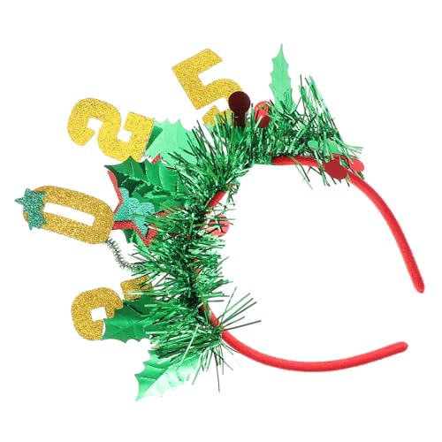 Happyyami Frohes Jahr Stirnband mit Bunten Streifen Bequemes und Stilvolles Haaraccessoire für Feiertagsfeiern und Weihnachtsdekoration für Kopfgrößen Happyyami Frohes Jahr Stirnband mit Bunten Streifen Bequemes und Stilvolles Haaraccessoire für Feiertagsfeiern und Weihnachtsdekoration für Kopfgrößen von Happyyami