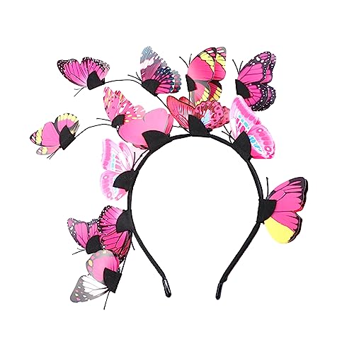 Happyyami Halloween Schmetterlings Haarreif für Damen Cosplay Zubehör und Hochzeitskopfschmuck Accessoire für Partys und Festliche Anlässe Happyyami Halloween Schmetterlings Haarreif für Damen Cosplay Zubehör und Hochzeitskopfschmuck Accessoire für Partys und Festliche Anlässe von Happyyami