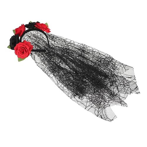 Happyyami Halloween Stirnband mit Dunklen Gothic Haarschmuck für Erwachsene und Kopfbedeckung für Halloween Partys Einzigartiges Design für Einen Auffälligen Look Happyyami Halloween Stirnband mit Dunklen Gothic Haarschmuck für Erwachsene und Kopfbedeckung für Halloween Partys Einzigartiges Design für Einen Auffälligen Look von Happyyami
