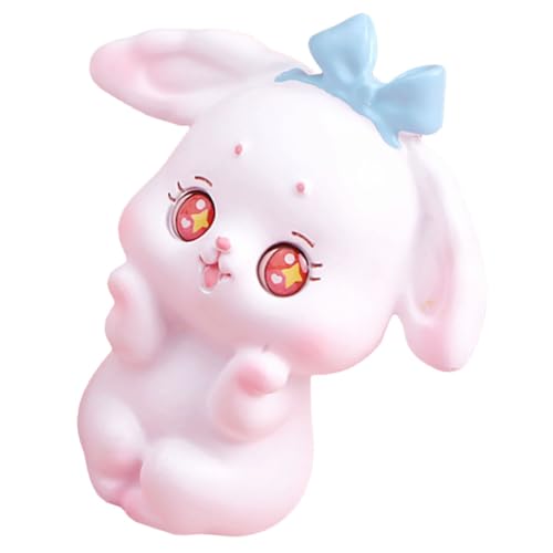 Happyyami Kaninchen Harz für Kinderzimmer Niedliche Kaninchenfigur als Tischdeko für Kuchen und Ostern Dekoration und Tragbar Happyyami Kaninchen Harz für Kinderzimmer Niedliche Kaninchenfigur als Tischdeko für Kuchen und Ostern Dekoration und Tragbar von Happyyami