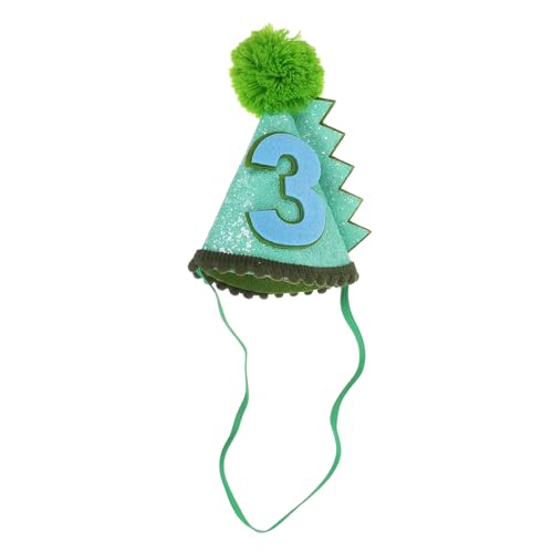 Happyyami Kegelhut für Geburtstagspartys: Dinosaurier-Partygeschenke, Glitzer-Paillettenhut, Bommel, Nummer 3, für Erwachsene, Kindergeburtstage, Feiern zum Thema Dino Happyyami Kegelhut für Geburtstagspartys: Dinosaurier-Partygeschenke, Glitzer-Paillettenhut, Bommel, Nummer 3, für Erwachsene, Kindergeburtstage, Feiern zum Thema Dino von Happyyami