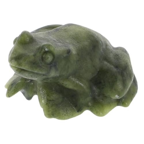 Happyyami Kristallfrosch-Ornament Lebensechte Froschfigur Desktop-Handwerk Kristall-tierdekoration Happyyami Kristallfrosch-Ornament Lebensechte Froschfigur Desktop-Handwerk Kristall-tierdekoration von Happyyami