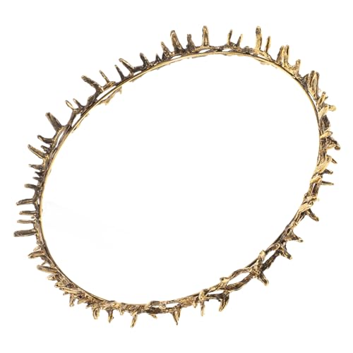 Happyyami Krone für Geburtstagsfeiern Goldene Thornenkronen für Männer und Vielseitiges Cosplay Accessoire für Partys Proms und Hochzeiten Langlebig und Geschlechtsneutral Happyyami Krone für Geburtstagsfeiern Goldene Thornenkronen für Männer und Vielseitiges Cosplay Accessoire für Partys Proms und Hochzeiten Langlebig und Geschlechtsneutral von Happyyami
