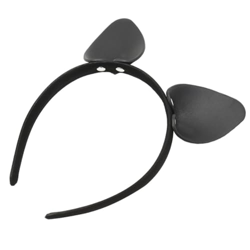Happyyami Leder Haarschmuck Damen Kopfschmuck für Partys Halloween Kostümpartys Modisches Haarreif Accessoire in Passender Größe von Happyyami