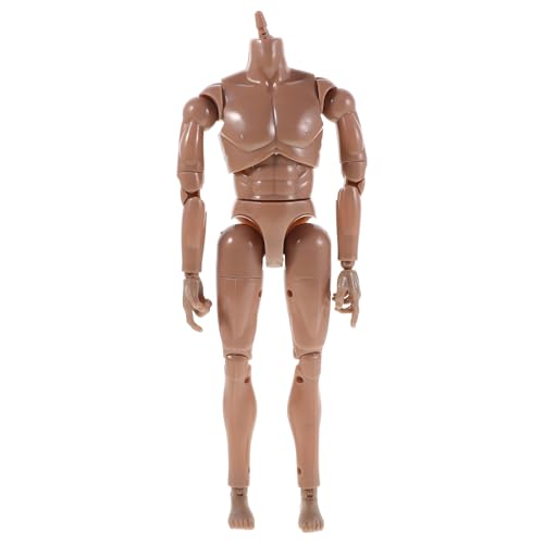 Happyyami Männliche, bewegliche Actionfigur im Maßstab 1:6, Flexible Actionfigur-Gelenke, Flexibler Muskelkörper, Puppe, Künstlerpuppe, Zeichenmodell Happyyami Männliche, bewegliche Actionfigur im Maßstab 1:6, Flexible Actionfigur-Gelenke, Flexibler Muskelkörper, Puppe, Künstlerpuppe, Zeichenmodell von Happyyami