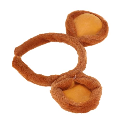 Happyyami Mausohren Stirnband für Haarband im Cartoon Stil für Halloween Cosplay und Partys Elastisches Bequemes Design für Kleinen Kopfgrößen Weicher Plüschstoff von Happyyami