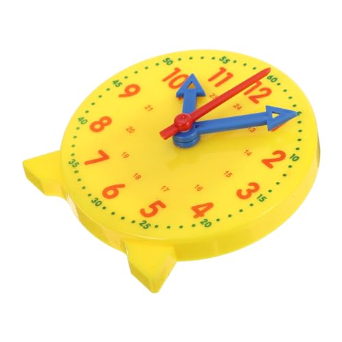 Happyyami Modell Einer Früherziehungsuhr Sortieren Uhr-Puzzle Unterrichtsuhrmodell Badezimmeruhren Lernspielzeug Für Kleinkinder Mathe Uhr Puzzle-Uhr Plastik Yellow Happyyami Modell Einer Früherziehungsuhr Sortieren Uhr-Puzzle Unterrichtsuhrmodell Badezimmeruhren Lernspielzeug Für Kleinkinder Mathe Uhr Puzzle-Uhr Plastik Yellow von Happyyami