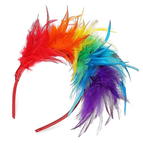 Happyyami Regenbogen Stirnband Für Frauen Farbige Kostüm Kopfbedeckung Für Karneval Pride Events Und Partys Elastisches Haaraccessoire Lebendigen Farben Happyyami Regenbogen Stirnband Für Frauen Farbige Kostüm Kopfbedeckung Für Karneval Pride Events Und Partys Elastisches Haaraccessoire Lebendigen Farben von Happyyami