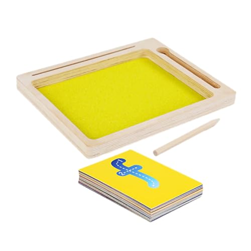 Happyyami Spielzeugset Zum Sandmalen Briefablage Aus Sand Buchstabenbildung Sandkasten Schreibtablett Aus Sand Adena Montessori- Montessori-lerntablett Papier Happyyami Spielzeugset Zum Sandmalen Briefablage Aus Sand Buchstabenbildung Sandkasten Schreibtablett Aus Sand Adena Montessori- Montessori-lerntablett Papier von Happyyami