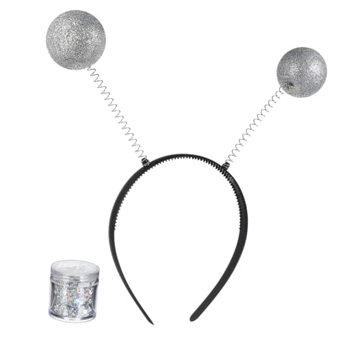 Happyyami Stirnband mit und Glitzer Einzigartiges Accessoire für Kostümpartys Vielseitig Einsetzbar für Erwachsene für Halloween und Cosplay Events von Happyyami