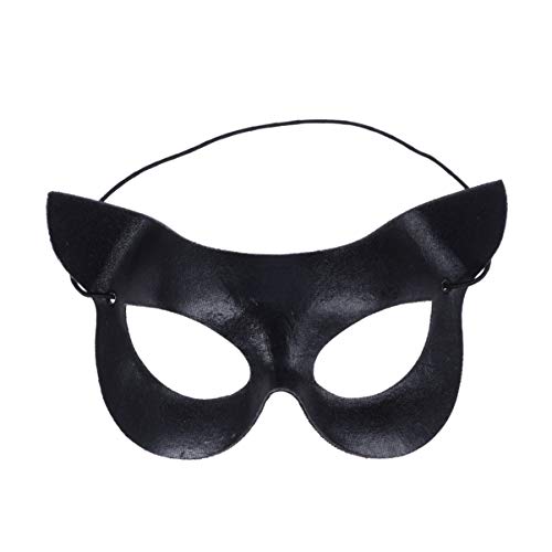 halbe Gesichtsmaske geheimnisvolle Maske für Halloween Maskerade Kostüm von Happyyami