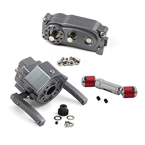 Haptufer Vorder Motor Getriebe PräFix Getriebe Verteiler Getriebe für 1/10 RC Crawler Auto Axial SCX10 & SCX10 II Teile,, 500081177A2 von Haptufer