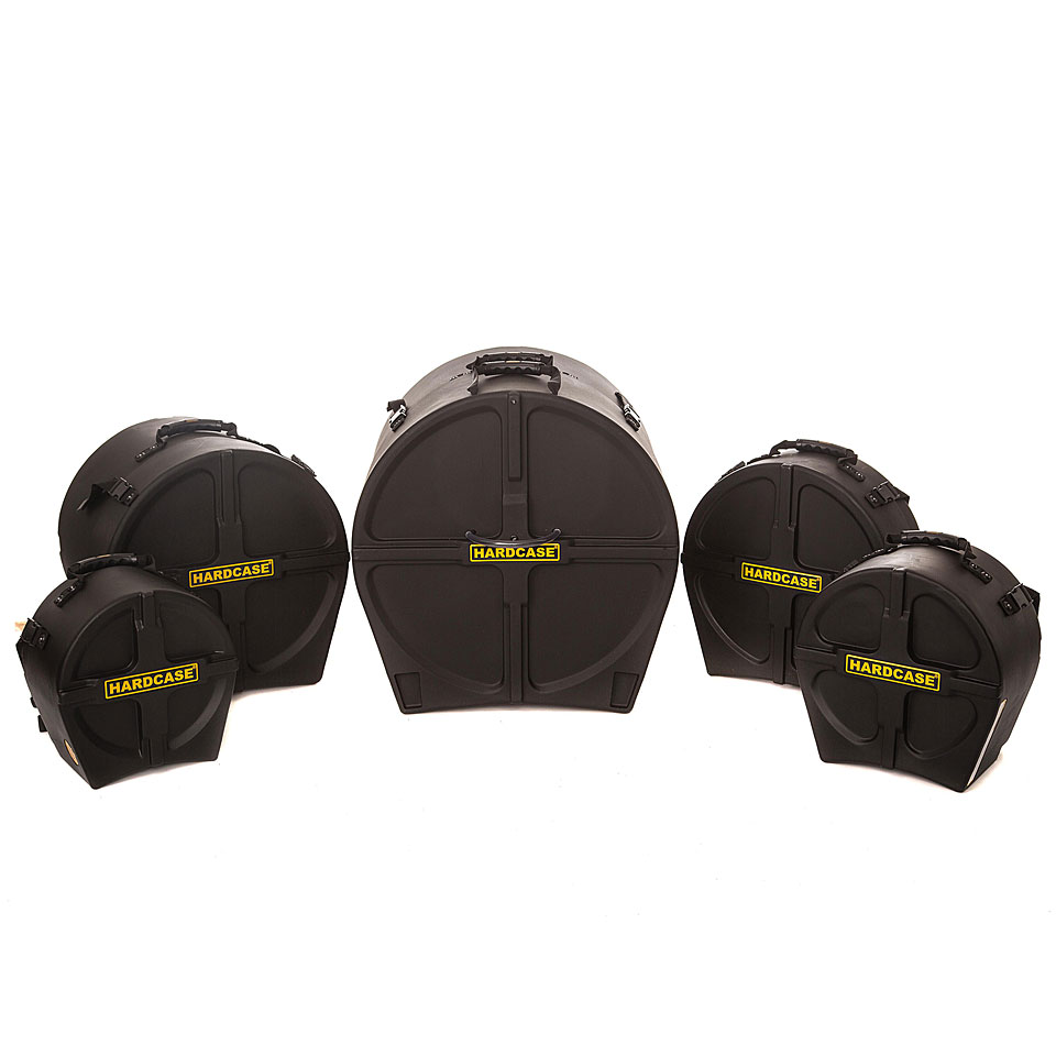Hardcase HFUSION-2 10/12/14/20/14 Drum Case Set Drumcase Hardcase HFUSION-2 10/12/14/20/14 Drum Case Set Drumcase von Hardcase