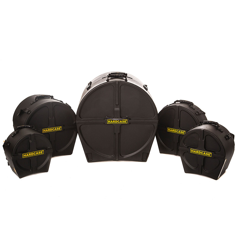 Hardcase HROCKFUS-2 22/10/12/14/14 Drum Case Set Rock Fusion 2 von Hardcase