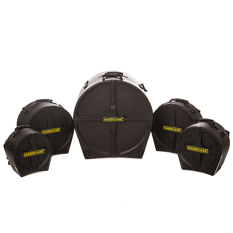 Hardcase HROCKFUS 22/10/12/14/14S Drum Case Set Rock Fusion Drumcase Hardcase HROCKFUS 22/10/12/14/14S Drum Case Set Rock Fusion Drumcase von Hardcase