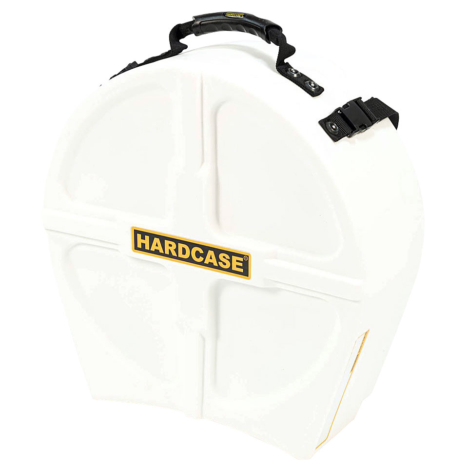 Hardcase Colored Fully Lined 14" White Snare Case Drumcase von Hardcase