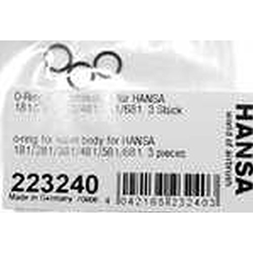 Hansa O Ring für Ventilkörper 3 Stück Nr. 223240 baugleich 123240 von Harder & Steenbeck