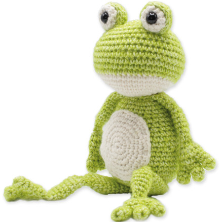 DIY-Set Vinny Frosch häkeln DIY-Set Vinny Frosch häkeln von Hardicraft