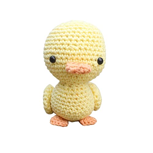 Hardicraft Häkelpaket Häkelset zum selber Machen mit Anleitung und Material für Kiki Ente, ca. 10 cm von Hardicraft