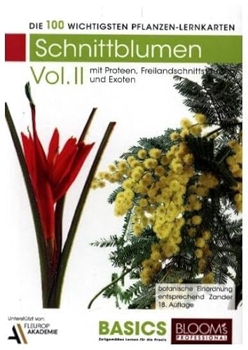 Bloom´s Pflanzen-Lernkarten 100 wichtige Schnittblumen - Vol. II - Lernen Sie schnell und anschaulich weitere Schnittblumen kennen - Für Schule, für die Prüfung, für die Praxis. von Harenberg