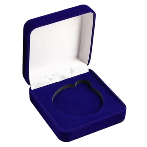 Harilla , Velvet Präsentations -Display Box Organizer, tragbare Geschenkbox, Sammelkoffer für Geschenke, Blau Harilla , Velvet Präsentations -Display Box Organizer, tragbare Geschenkbox, Sammelkoffer für Geschenke, Blau von Harilla