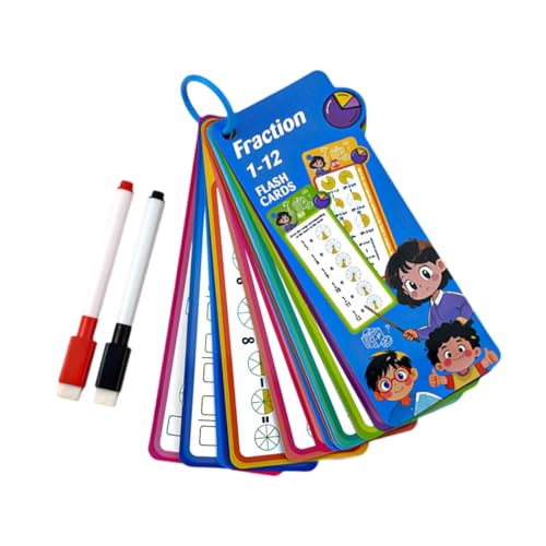 Harilla 0-12 Tischmathematikkarten Home Learning Aids Compact Design Rundete Kanten für den Lehrer 3.1x7inch Tränenwiderstand 15 Karte, Fraktion Harilla 0-12 Tischmathematikkarten Home Learning Aids Compact Design Rundete Kanten für den Lehrer 3.1x7inch Tränenwiderstand 15 Karte, Fraktion von Harilla