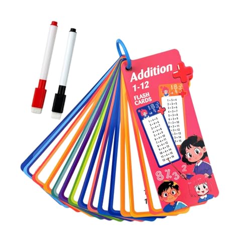 Harilla 0-12 Tischmathematikkarten Home Learning Aids Compact Design Rundete Kanten für den Lehrer 3.1x7inch Tränenwiderstand 15 Karte, Zusatz Harilla 0-12 Tischmathematikkarten Home Learning Aids Compact Design Rundete Kanten für den Lehrer 3.1x7inch Tränenwiderstand 15 Karte, Zusatz von Harilla