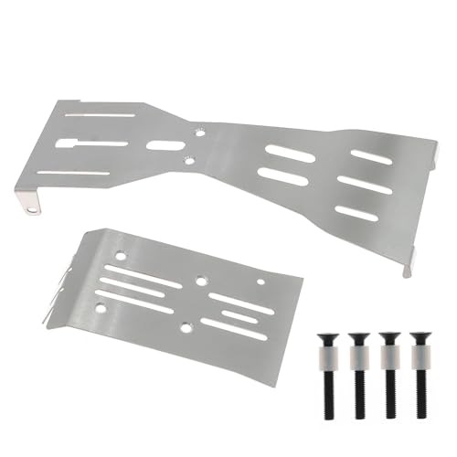 Harilla 1/10 RC Chassisplatte Chassisschutzplatte Einfach zu installierende Reparatur Ersatzteile Schutzschutz für Fahrzeugzubehör von Harilla