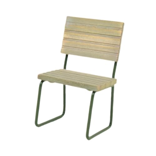 Harilla 1/12 Puppenhaus-Einrichtung, handgefertigt, Geschenk für Kinder, DIY-Handwerk, Mini-Möbelmodell für Foto-Requisiten, Lebensszene, Einzelstuhl Harilla 1/12 Puppenhaus-Einrichtung, handgefertigt, Geschenk für Kinder, DIY-Handwerk, Mini-Möbelmodell für Foto-Requisiten, Lebensszene, Einzelstuhl von Harilla