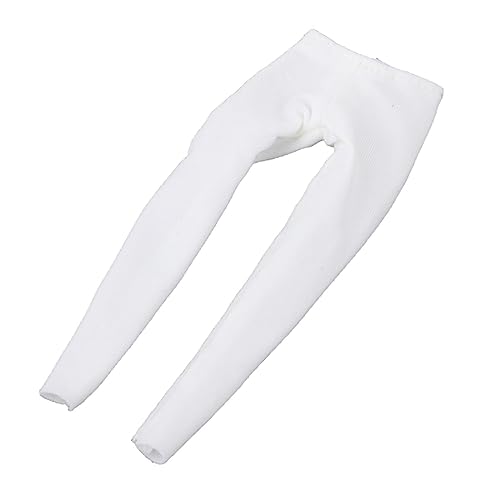 Harilla 1/12 weibliche Puppenkleidung Miniaturhose, handgefertigt, Hose für 6'' Actionfiguren Zubehör Kleidung, Weiß Harilla 1/12 weibliche Puppenkleidung Miniaturhose, handgefertigt, Hose für 6'' Actionfiguren Zubehör Kleidung, Weiß von Harilla